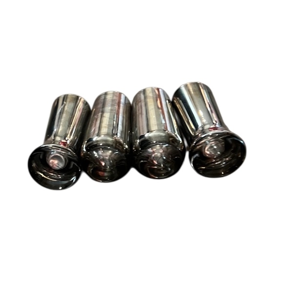 Set Of 4 Mercury Glass Shot Glass Made In Slovakia, NWOB - Picture 5 of 11